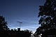 Lichtende nachtwolken Zweden