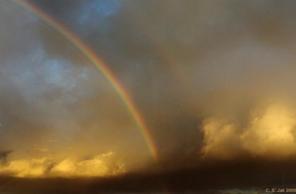 Regenboog te Zwolle, Copyright S.JAK 2000