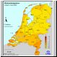 Geregistreerde (officiële) minimumtemperaturen van 4 maart 2005