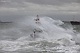 Storm op zee, januari 2007; de PieterDeconinck