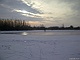 Schaatsen op de Nevengeul bij Wageningen 26 januari 2013