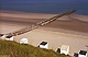 Strekdam en strandhutjes bij domburg Zeeland